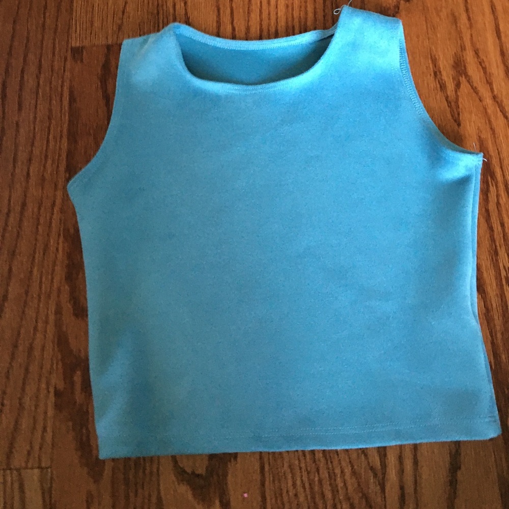 Blue tank